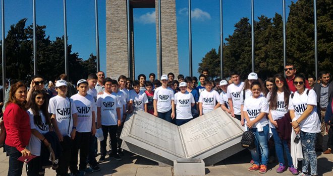 GKV Ortaokulu Çanakkale’ye çıkarma yaptı