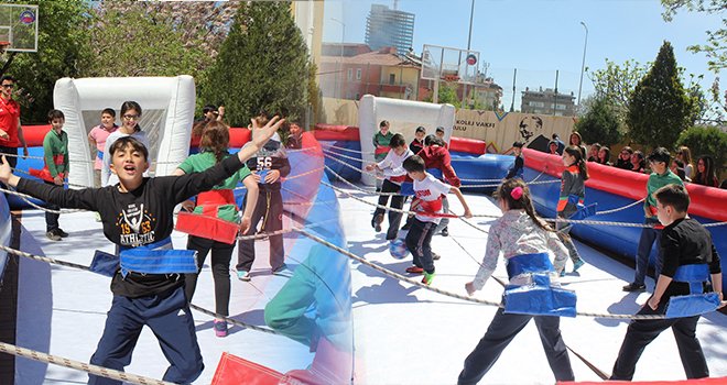 GKV Ortaokulunda Langırt Turnuvası ilgi gördü