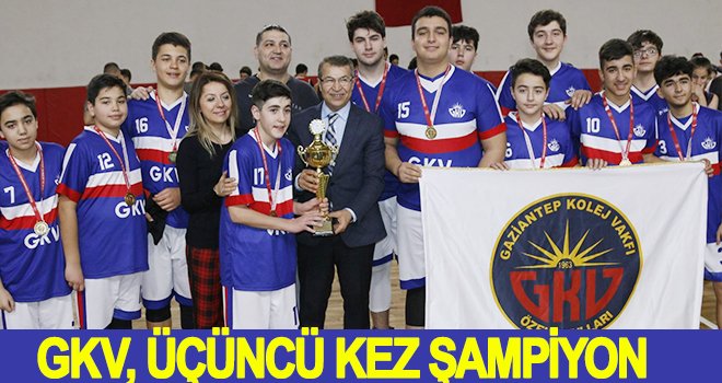 GKV, üç ayrı şampiyonluk kupası kazandı
