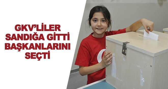GKV'de 410 öğrencinin oy kullandı
