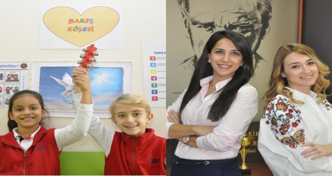 GKV'de barış köşesi kuruldu