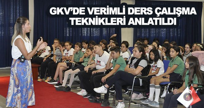 GKV'de verimli ders çalışma önemine dikkat çekildi