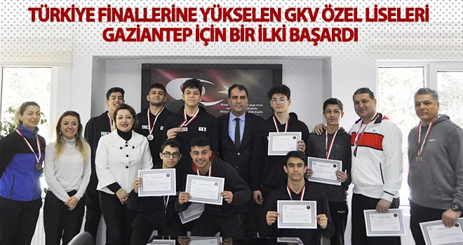 GKV’li basketbol şampiyonlarına üstün başarı madalyası