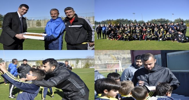 GKV’li futbolculardan Gaziantepspor’a baklavalı doping