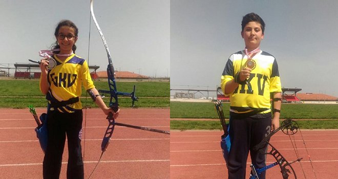 GKV’li Hocaoğlu okçulukta Gaziantep şampiyonu