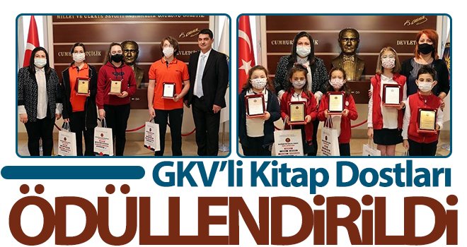 GKV’li Kitap Dostları Ödüllendirildi