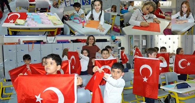 GKV’li Minik Kalpler Mehmetçiğe Moral Oldu