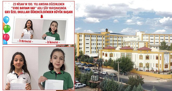 GKV’li minik şairlerin şiirleri derece yaptı