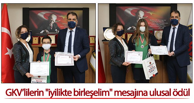 GKV’lilerin iyilikte birleşelim mesajına ulusal ödül