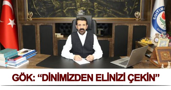 Gök'ten Erbaş'a destek