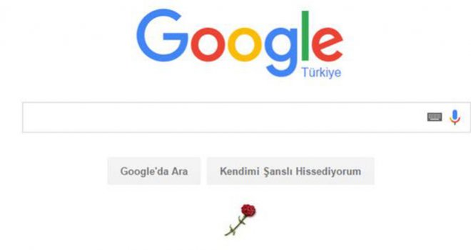 GOOGLE'DAN 10 KASIM İÇİN JEST