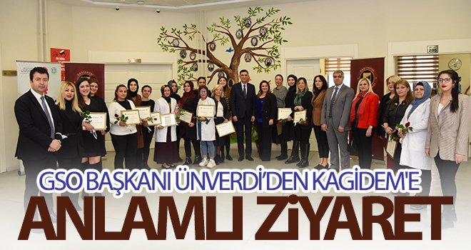 GSO Başkanı Ünverdi 8 Mart’ta kadın girişimcileri ziyaret etti