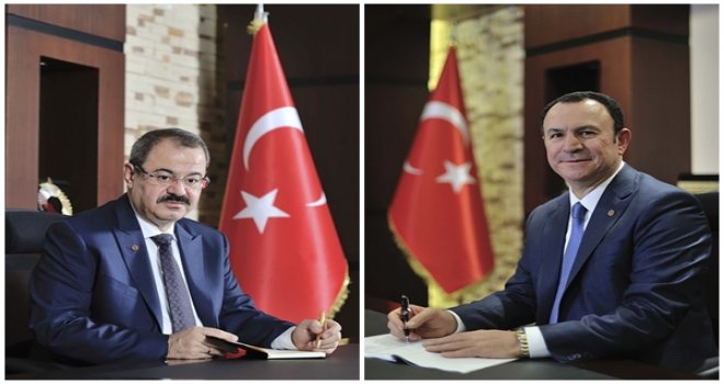 GSO BAŞKANLARI CUMHURİYET BAYRAMI’NI KUTLADI