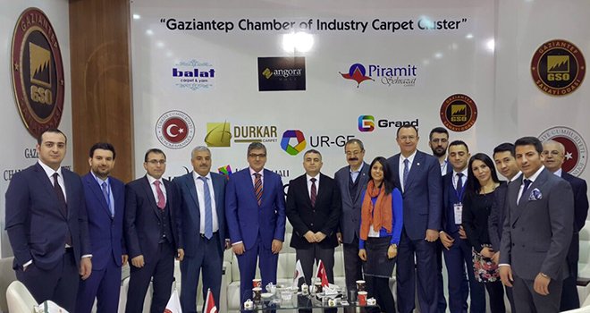 GSO, Domotex Uluslararası halı fuarı'nda stant açtı