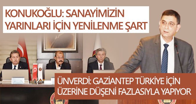 GSO Ekim ayı meclis toplantısı gerçekleştirildi