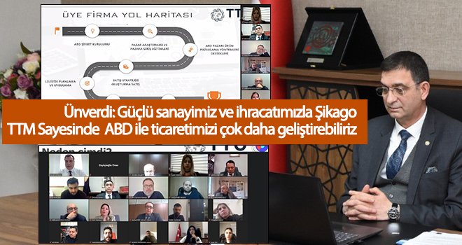 GSO ev sahipliğinde, Gaziantep’te TOBB Şikago Türkiye Ticaret Merkezi tanıtım toplantısı gerçekleştirildi