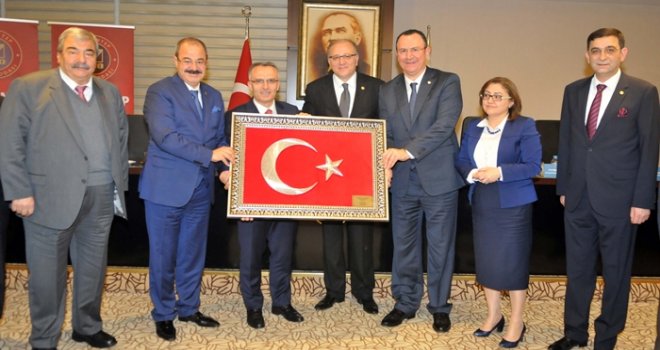 GSO, MALİYE BAKANINI AĞIRLADI