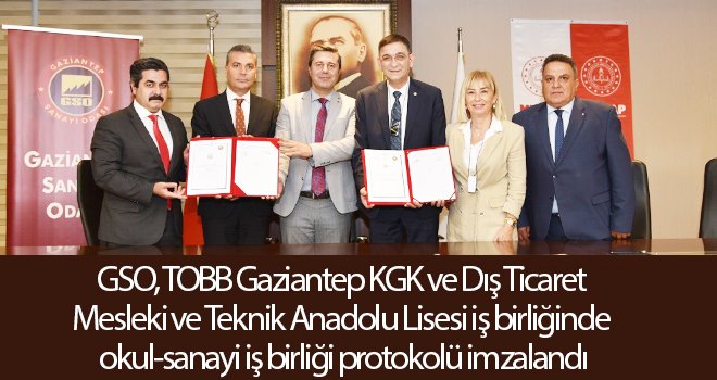 GSO’da mesleki eğitimin geliştirilmesi için önemli buluşma