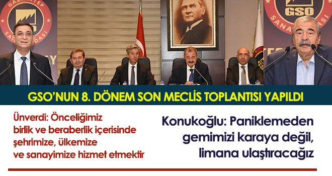 GSO’da oda organ seçimleri 15 Ekim’de gerçekleştirilecek