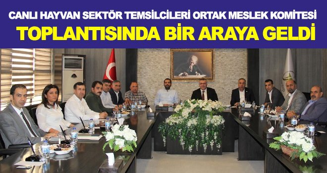GTB'de ortak meslek komitesi toplantısı...