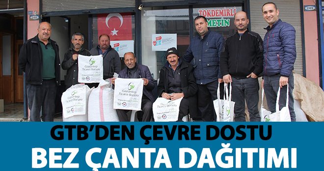 GTB'den bez çanta dağıtımı