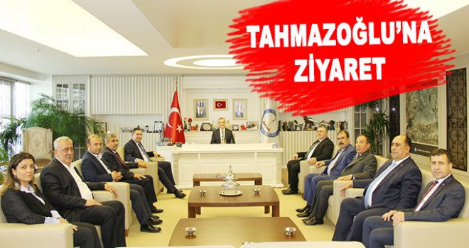 GTB'den Belediye Başkanı Tahmazoğlu’na ziyaret