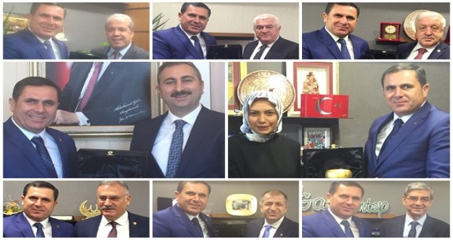 GTB'DEN GAZİANTEP MİLLETVEKİLLERİNE ZİYARET