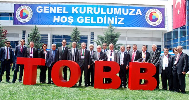 GTO delegeleri, TOBB Genel Kurulu’na katıldı