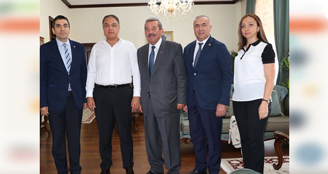 GTO'dan komşu ilin valisine hayırlı olsun ziyareti