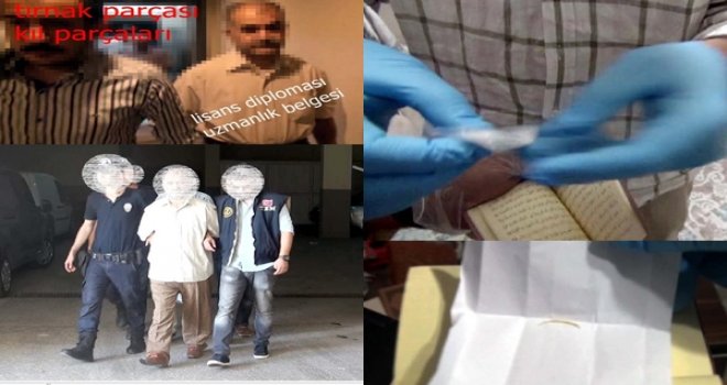 Gülen'in yeğeninin evinde: kıl, tırnak, taş ve toprak...