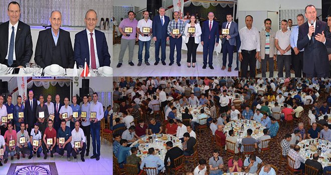 Gülsan Holding çalışanları iftarda buluştu