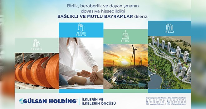 Gülsan Holding’ten Bayram Mesajı