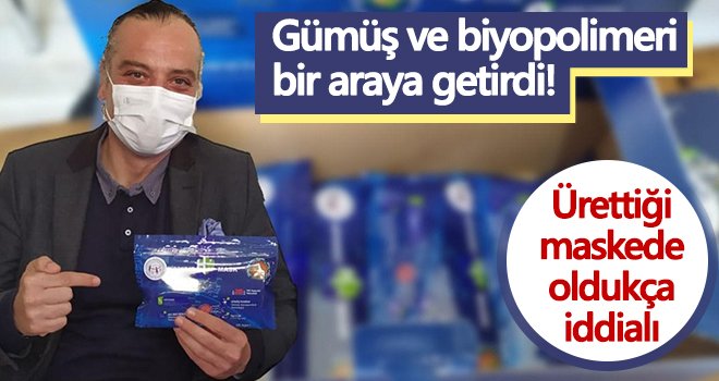 Gümüş ve biyopolimeri bir araya getirdi!