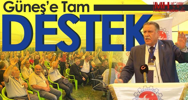 Güneş’e Tam DESTEK