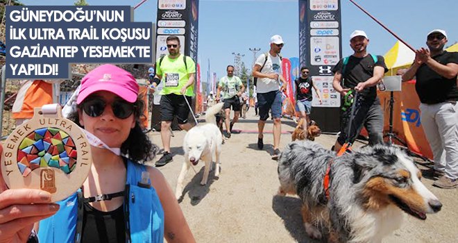 Güneydoğu'nun ilk ultra trail koşusu Yesemek Açık Hava Müzesi'nde yapıldı