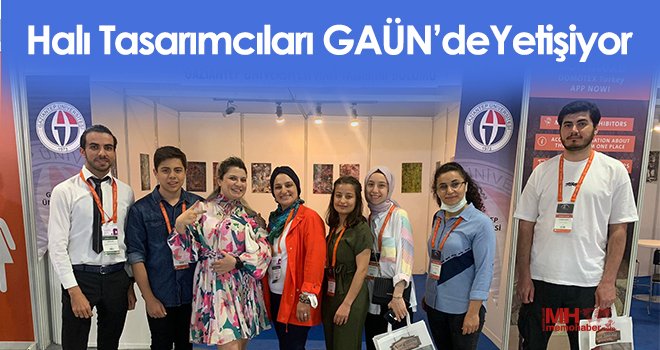 Halı tasarımcıları GAÜN’de yetişiyor