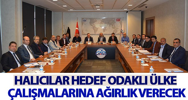 Halıcılar yeni pazarları mercek altına alıyor 