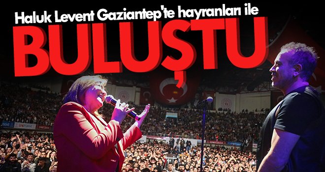 Haluk Levent Gaziantep'te hayranları ile buluştu