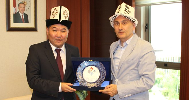 Hasan Kalyoncu Üniversitesi'ne Kırgızistan'dan ziyaret