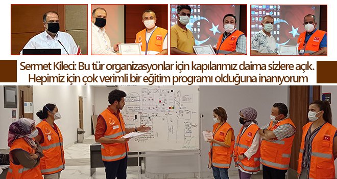 Hastane afet ve acil durum planı uygulayıcı eğitim programı