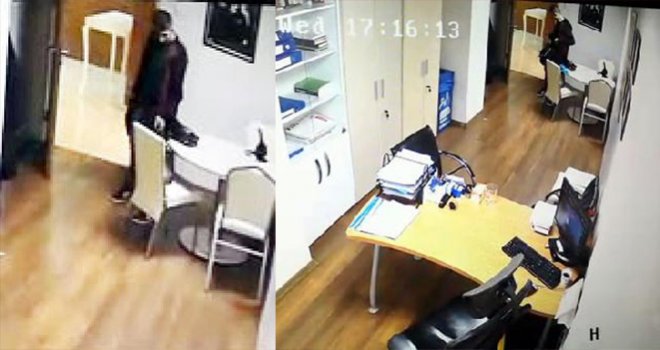 Hastaneden hırsızlık şüphelisi kıs kıvrak yakalandı
