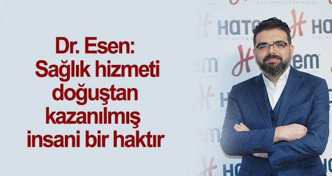 Hatem Hastanesi'nden 14 Mart Tıp Bayramı mesajı