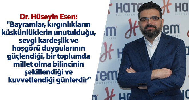 Hatem'den Ramazan Bayramı mesajı