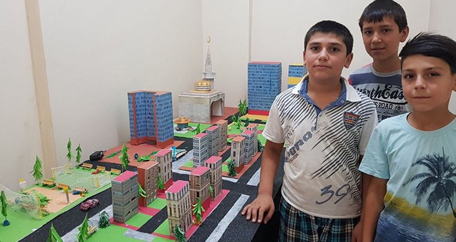 Hayallerindeki Suriye'yi çizdiler