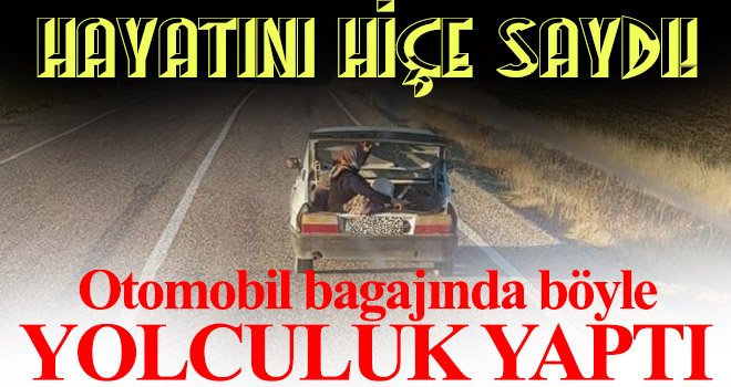 Hayatını hiçe saydı! Yaşlı kadının bagajda yolculuğu...