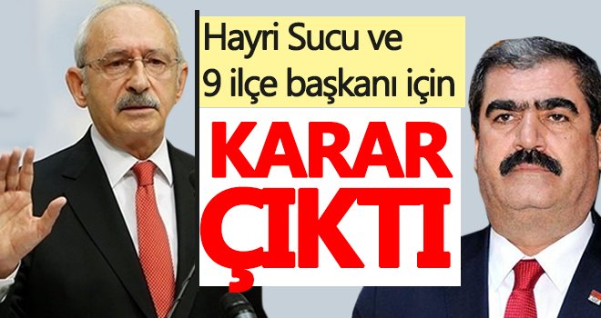 Hayri Sucu ve 9 ilçe başkanı için oylama yapıldı...