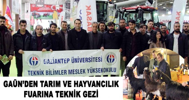 Hayvancılık Fuarına teknik gezi düzenlendi