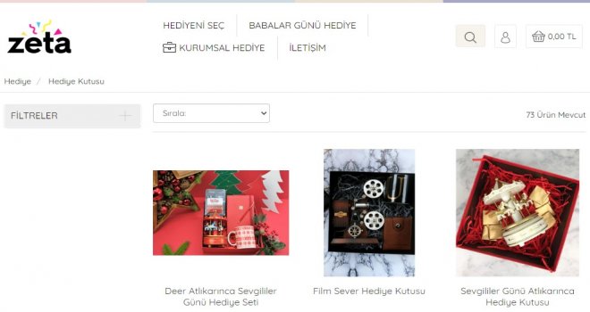 Hediye Kutusu Çeşitleri