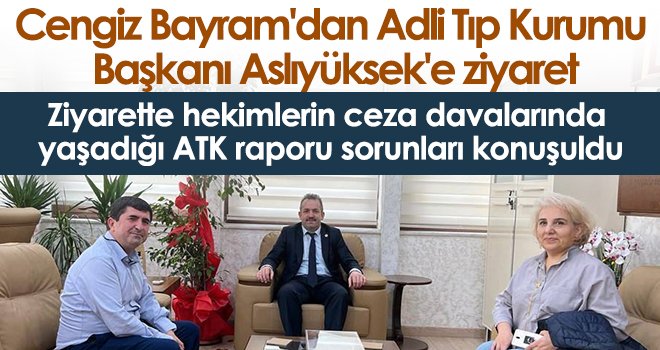 Hekimlerin yaşadığı sorunlar için çözümü için fikir birliğine varıldı