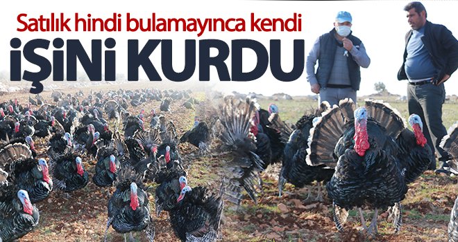 Hindi bulamayınca kendi çiftliğini kurdu...